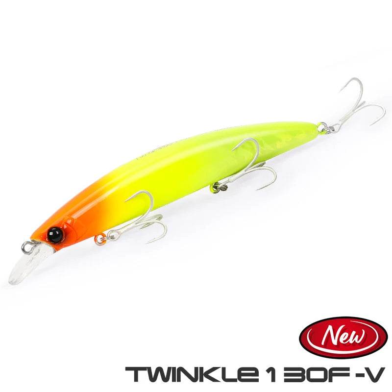 TSURINOYA Twinkle 130F Floating Minnow Lure - Fish & Cheaps | Fishing & Outdoor Gear