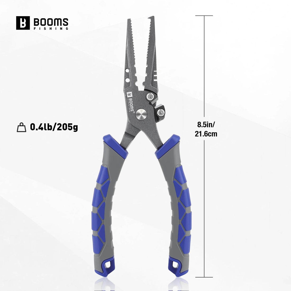 Booms XW12 Carbon Steel 8.5in Fishing Pliers - Fish & Cheaps | Fishing & Outdoor Gear