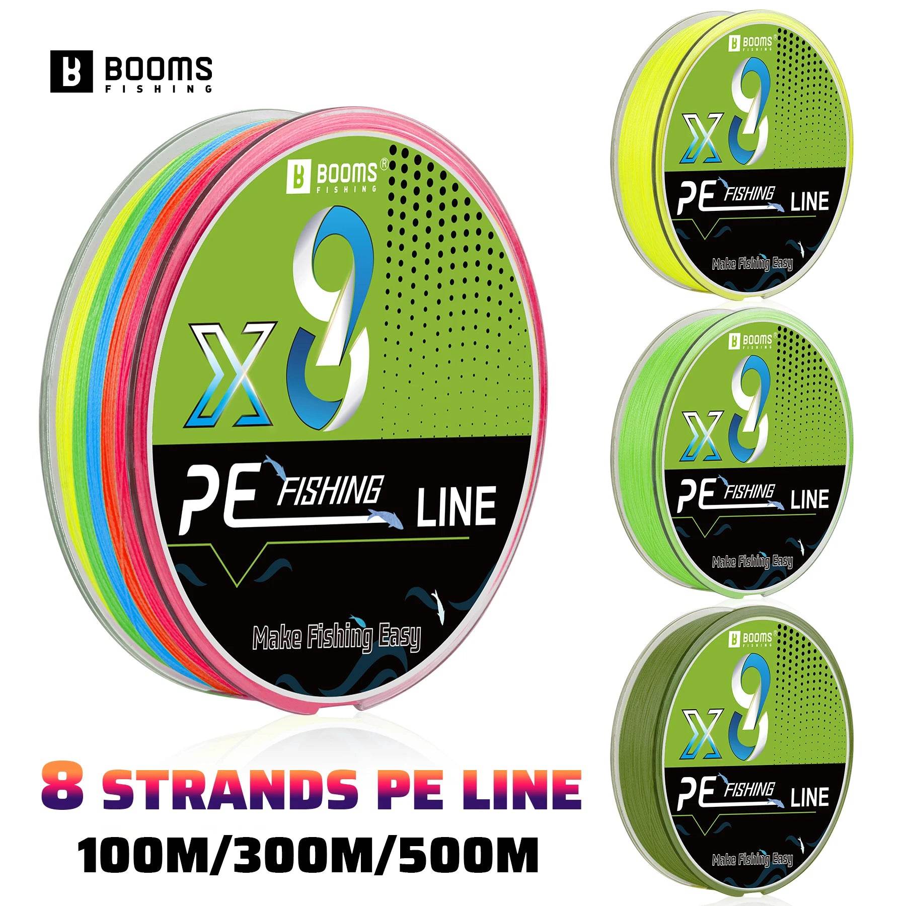 Booms Fishing BG3 8-Strand PE Braided Line - Fish & Cheaps | Fishing & Outdoor Gear