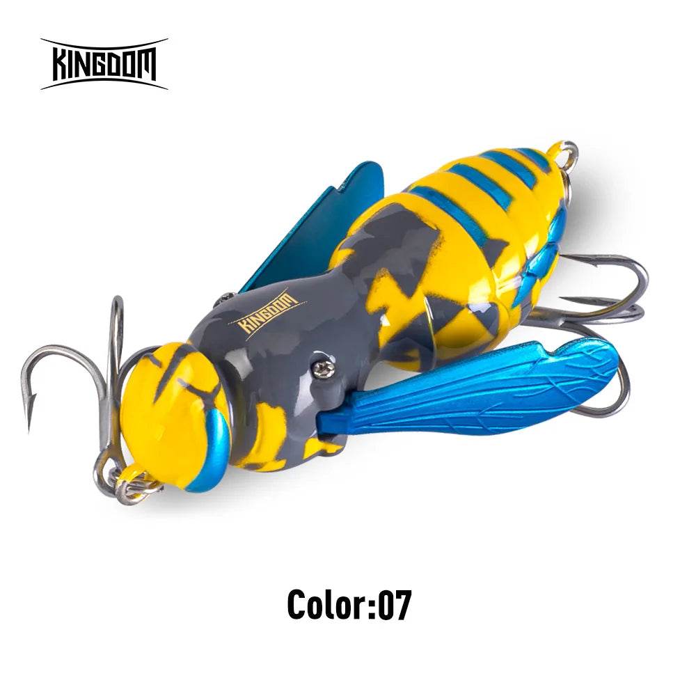 Kingdom Floating Wasp Bait – Ultra-Realistic Insect Lure - Fish & Cheaps | Fishing & Outdoor Gear