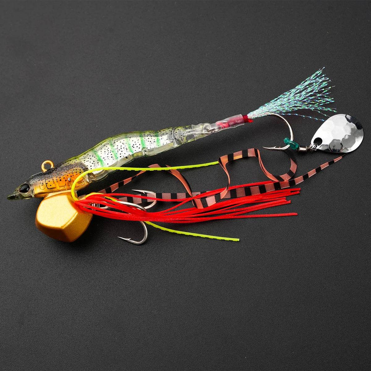 JOHNCOO VIB Prawn Spinner Lure - Fish & Cheaps | Fishing & Outdoor Gear