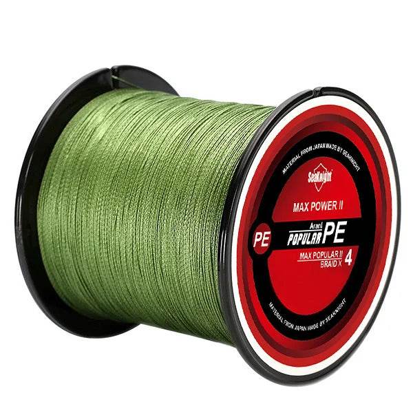 SeaKnight TriPoseidon 4-Strand 300M PE Braided Fishing Line - Fish & Cheaps | Fishing & Outdoor Gear