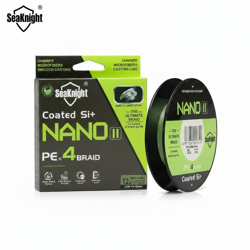 SeaKnight NANO II 4 Strand PE Braided Line - Fish & Cheaps | Fishing & Outdoor Gear