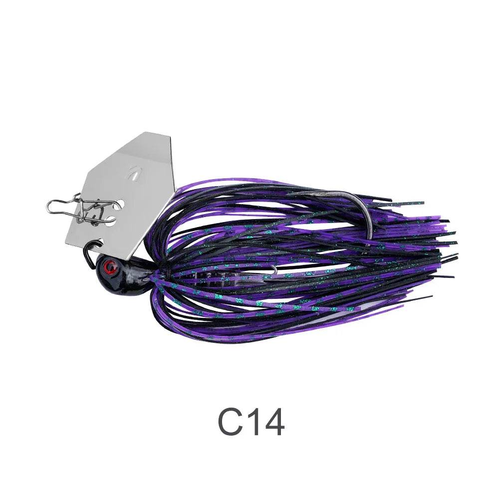 Noeby Chatterbait Bladed Jig – Needle Stinger Hook Series - Fish & Cheaps | Fishing & Outdoor Gear