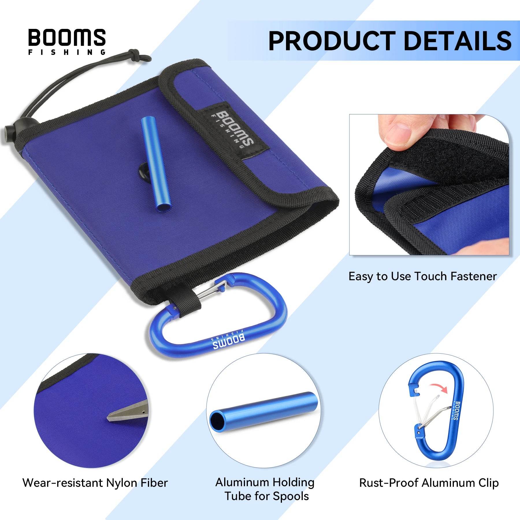 Booms SH2 Tackle Bag – 10 Pocket Lure and Line Wallet - Fish & Cheaps | Fishing & Outdoor Gear