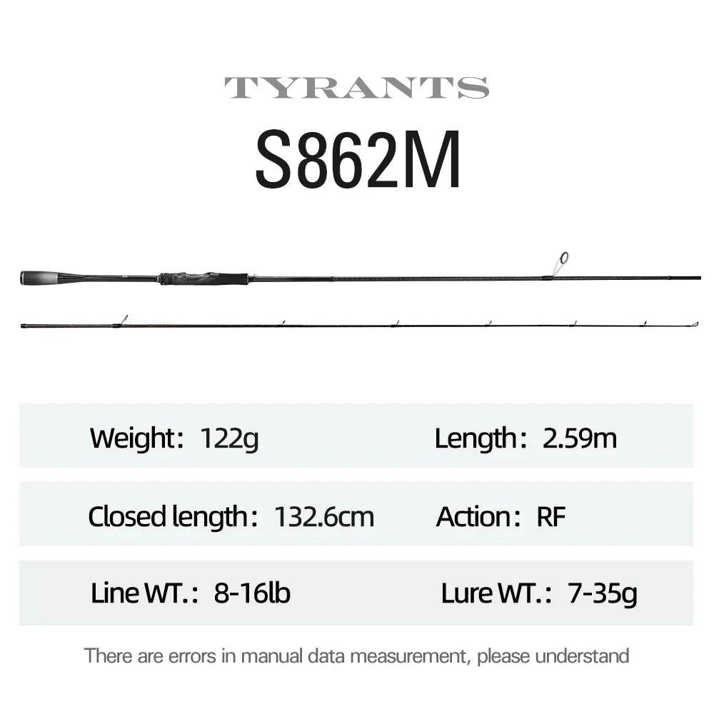 TSURINOYA TYRANTS Distance Throwing Rod - Fish & Cheaps | Fishing & Outdoor Gear