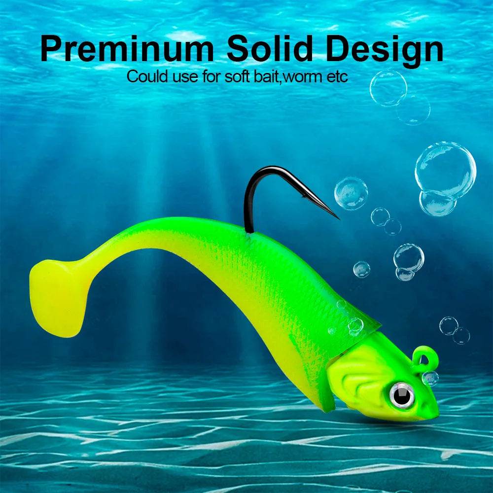 PROBEROS Jig Head Fish Hook – Soft Worm Specialist - Fish & Cheaps | Fishing & Outdoor Gear