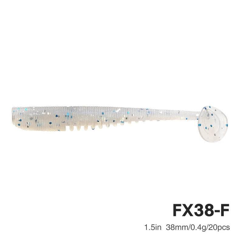 TSURINOYA FLEX 38mm T Tail Soft Bait - Fish & Cheaps | Fishing & Outdoor Gear