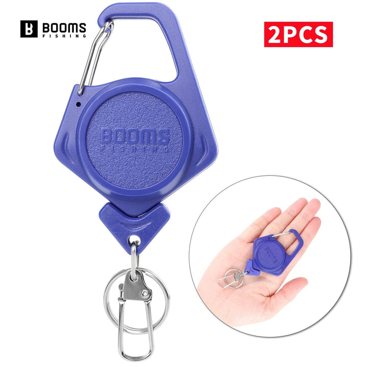 Booms Fishing XW80 Retractable Zinger Keychain - Fish & Cheaps | Fishing & Outdoor Gear