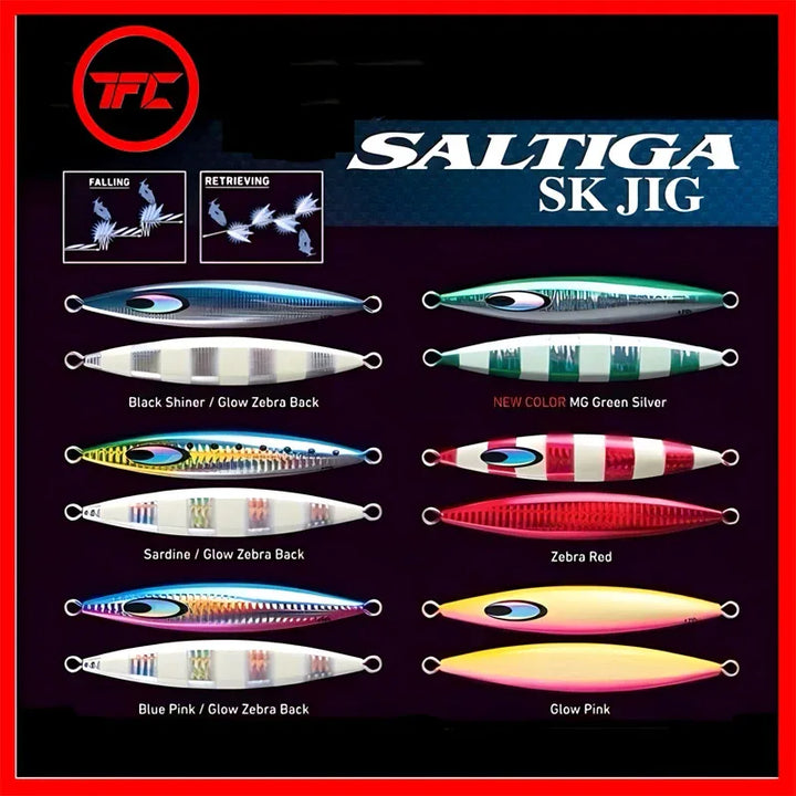 DAIWA Saltiga SK Jig Metal Slow Jig - Fish & Cheaps | Fishing & Outdoor Gear