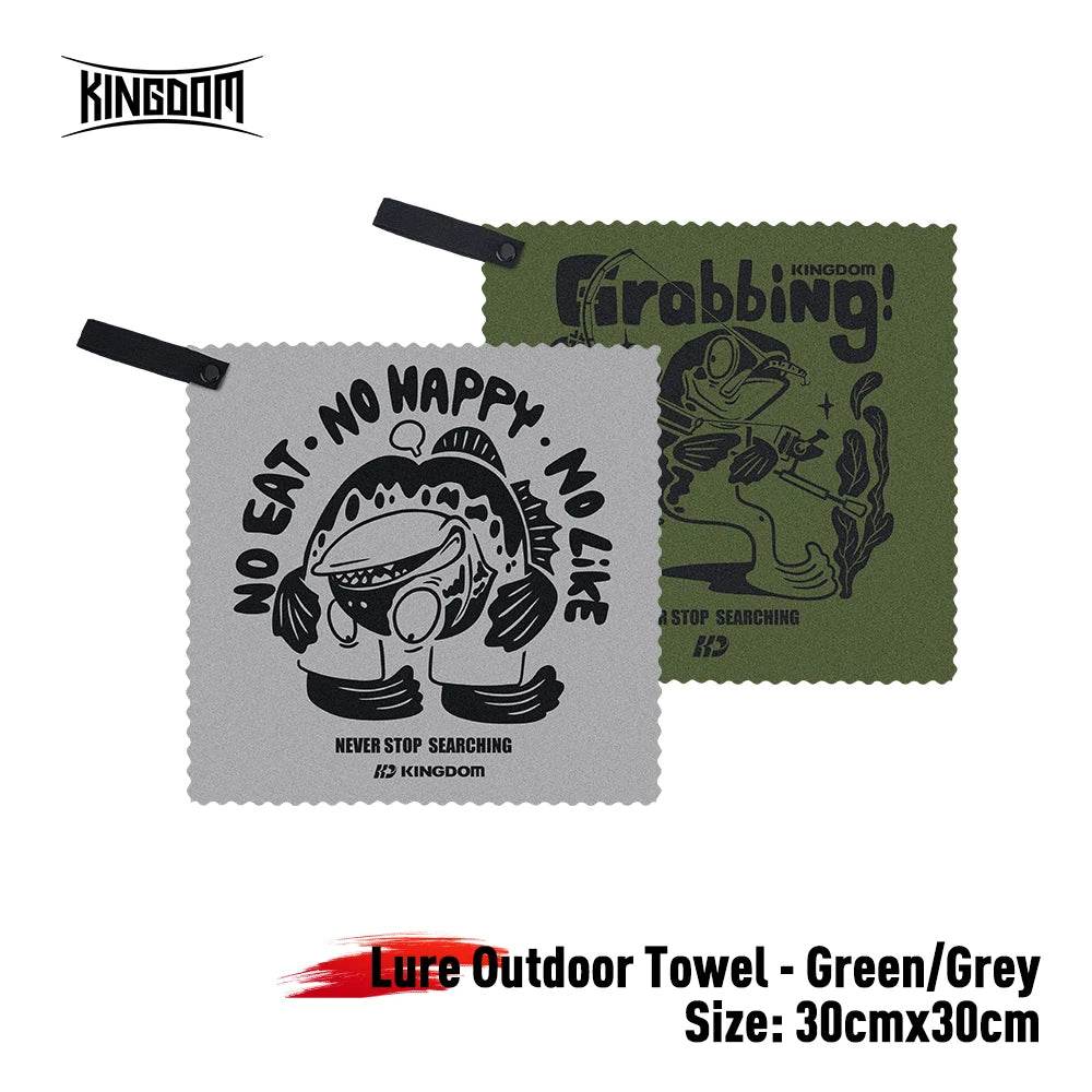 Kingdom Sports Fishing Towel – Quick-Absorb Microfibre - Fish & Cheaps | Fishing & Outdoor Gear