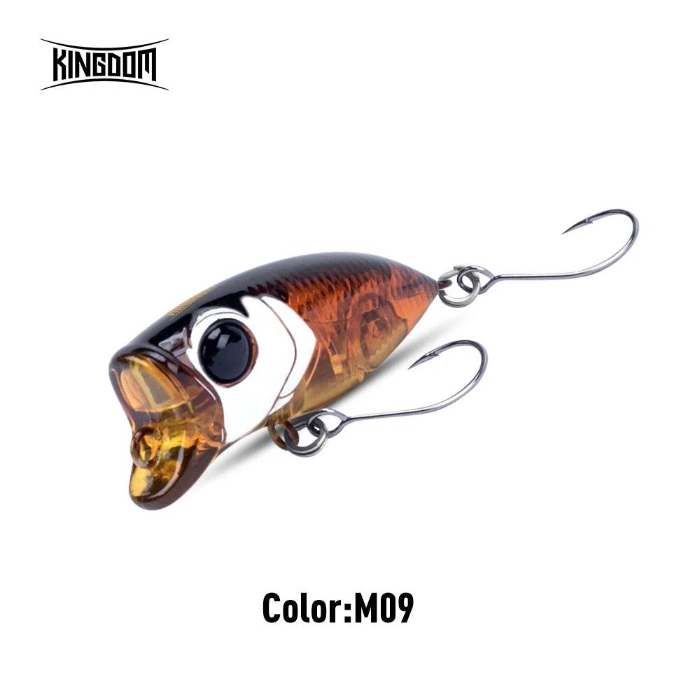 Kingdom Micro Minnow 35mm Floating Popper - Fish & Cheaps | Fishing & Outdoor Gear