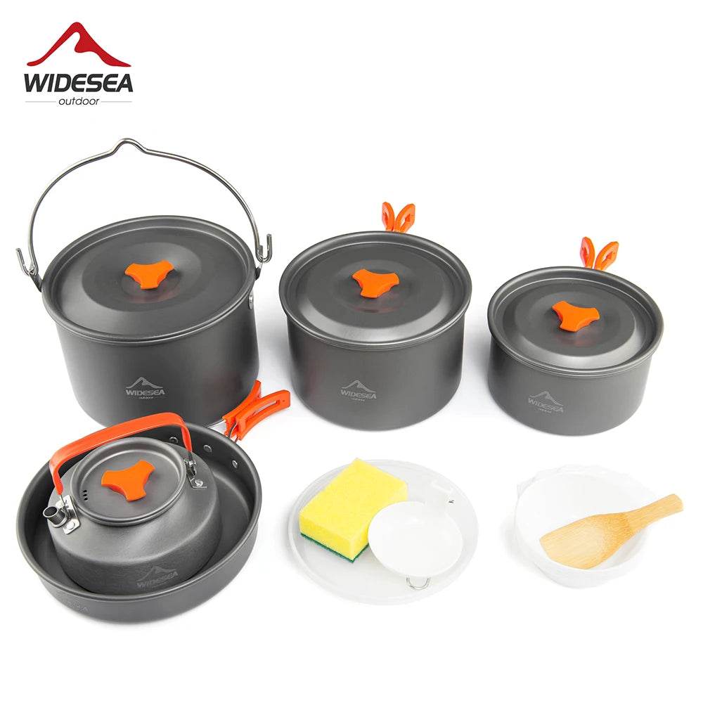Widesea Aluminium Camping Pot — Group Outdoor Cookware - Fish & Cheaps | Fishing & Outdoor Gear