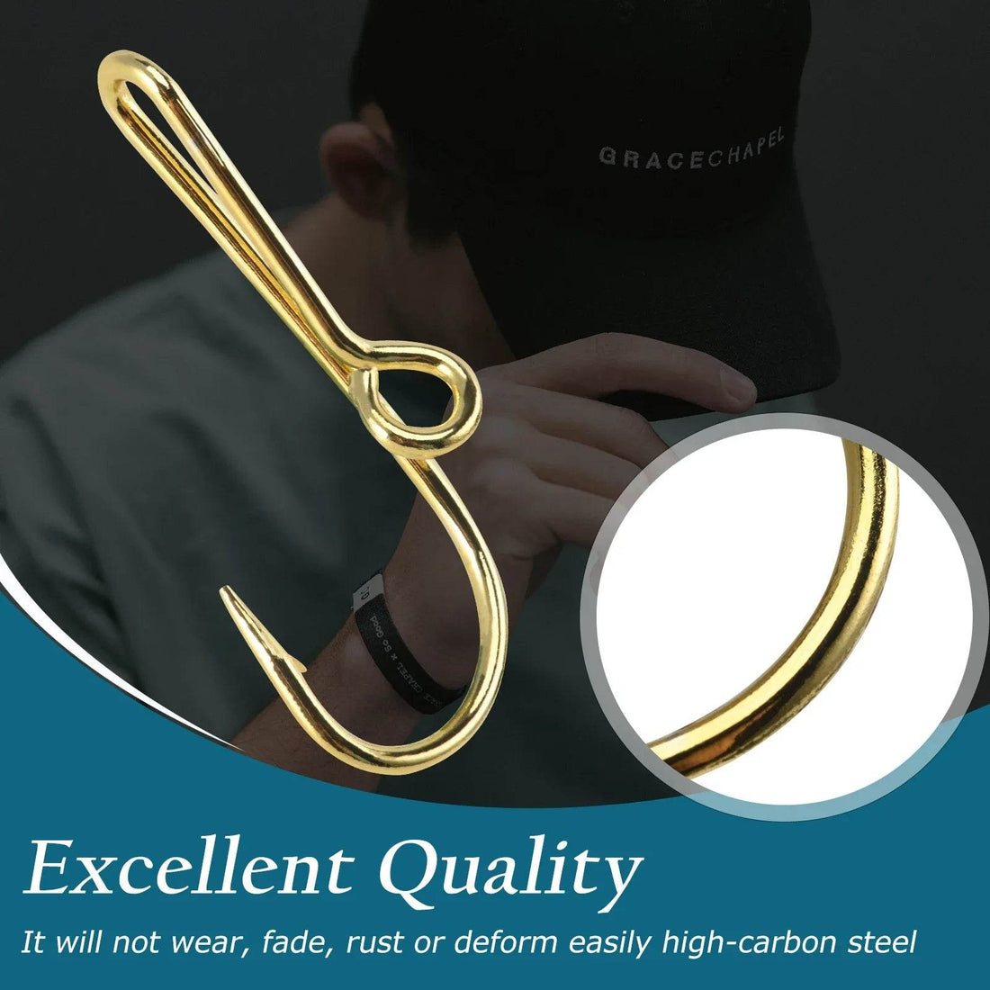 Goture Fish Hook Hat Pins – Stylish Clip Accessory - Fish & Cheaps | Fishing & Outdoor Gear