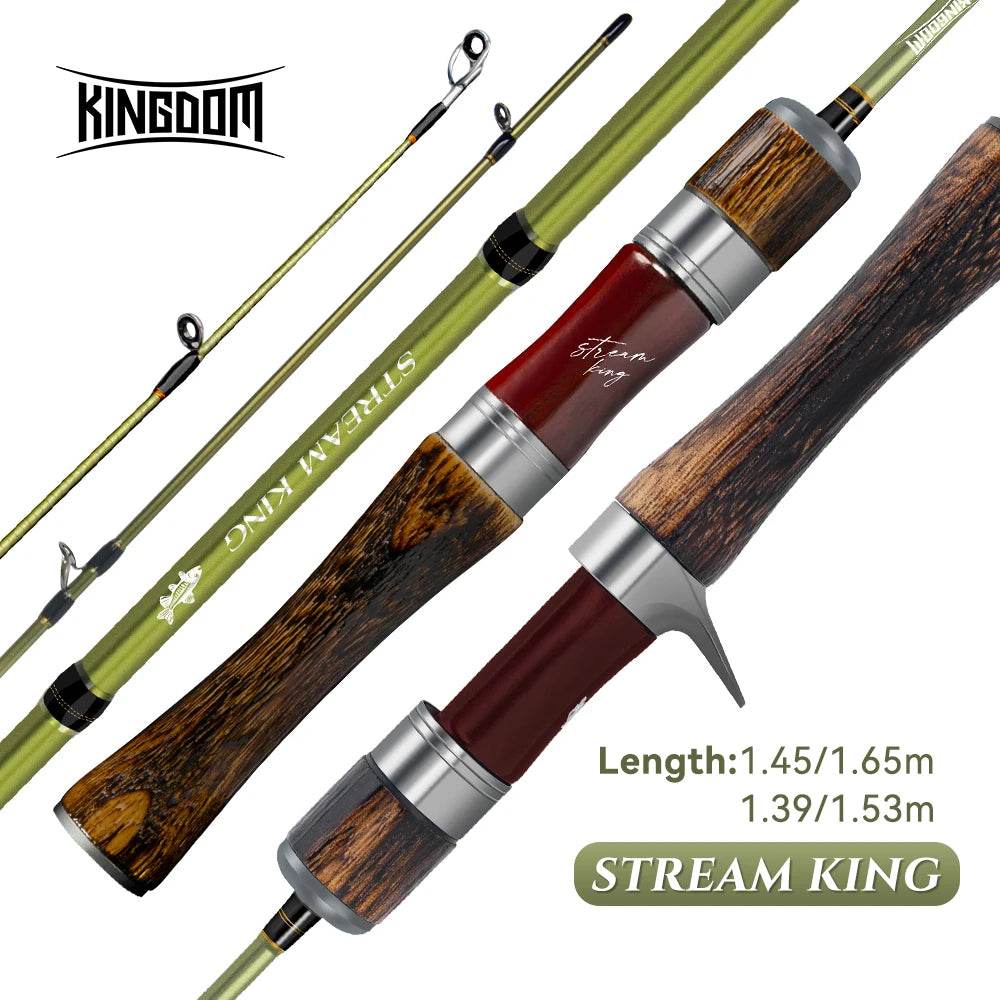 KINGDOM STREAM KING Ultralight Carbon Rod – Travel Perfection - Fish & Cheaps | Fishing & Outdoor Gear