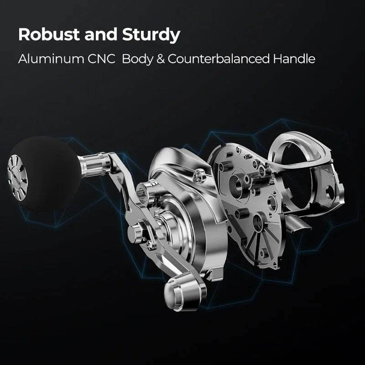 Piscifun Alijoz 300 Baitcasting Reel – 15KG Max Drag - Fish & Cheaps | Fishing & Outdoor Gear