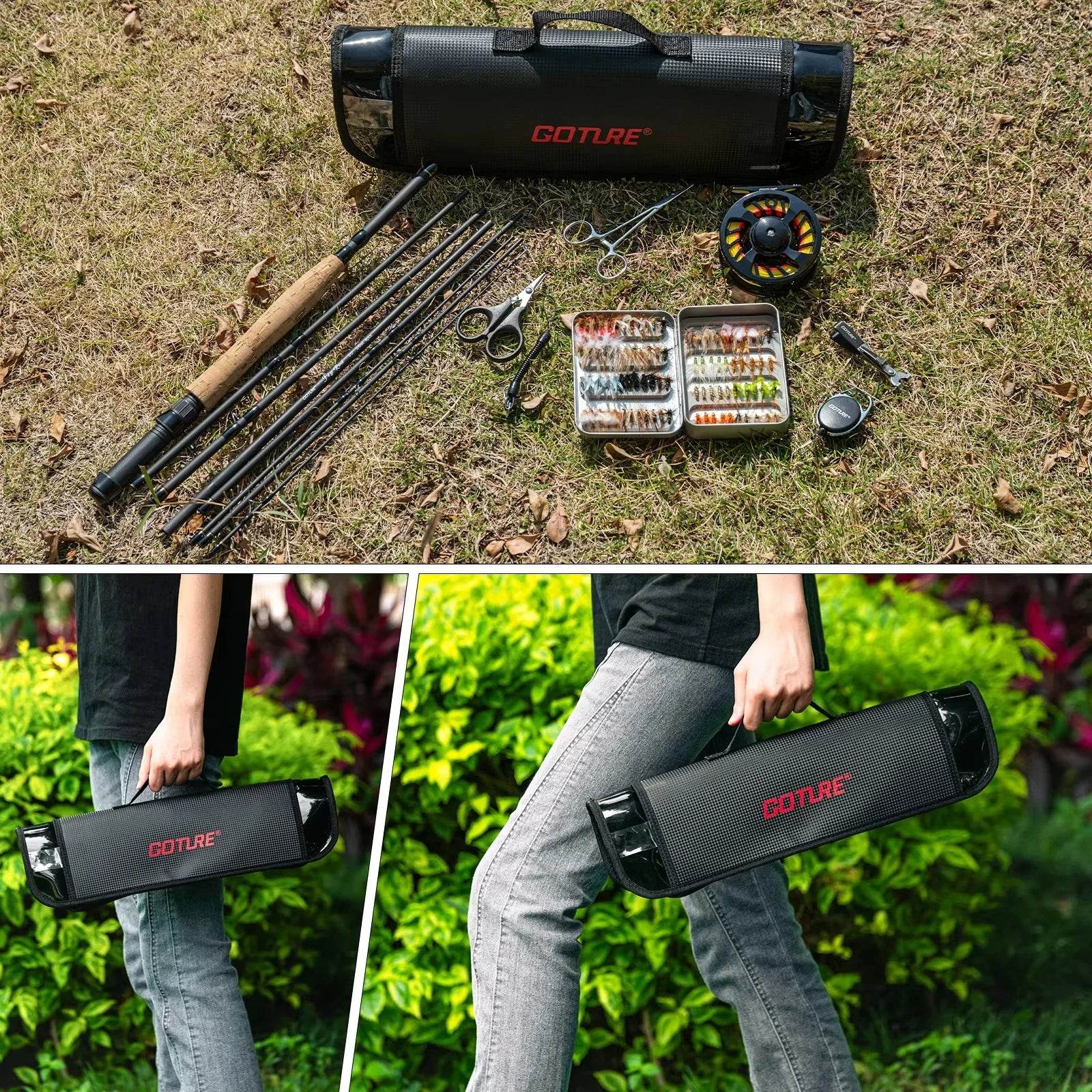 Goture #5/6 Travel Fly Rod – Premium Ultralight Precision - Fish & Cheaps | Fishing & Outdoor Gear