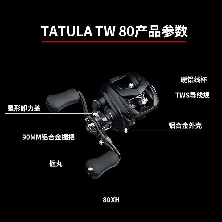 DAIWA Tatula TW80 Baitcast Reel - Fish & Cheaps | Fishing & Outdoor Gear