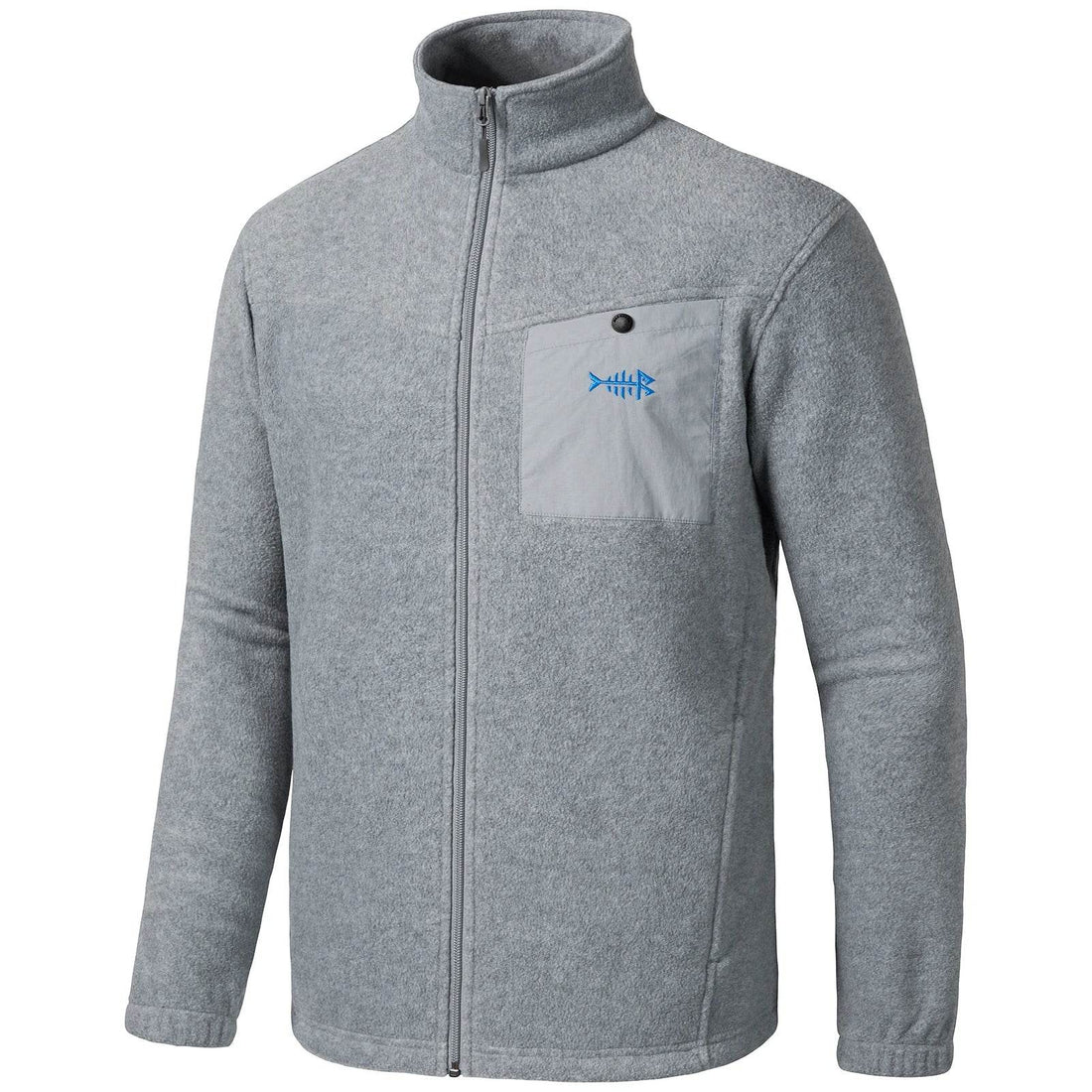 BASSDASH AllDay Men’s Full Zip Fleece Jacket - Fish & Cheaps | Fishing & Outdoor Gear