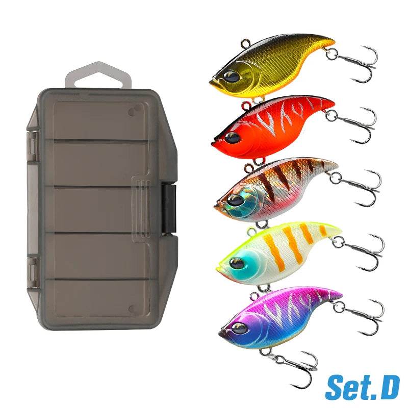 TSURINOYA 50S TEMPTER VIB Lure Kit - Fish & Cheaps | Fishing & Outdoor Gear