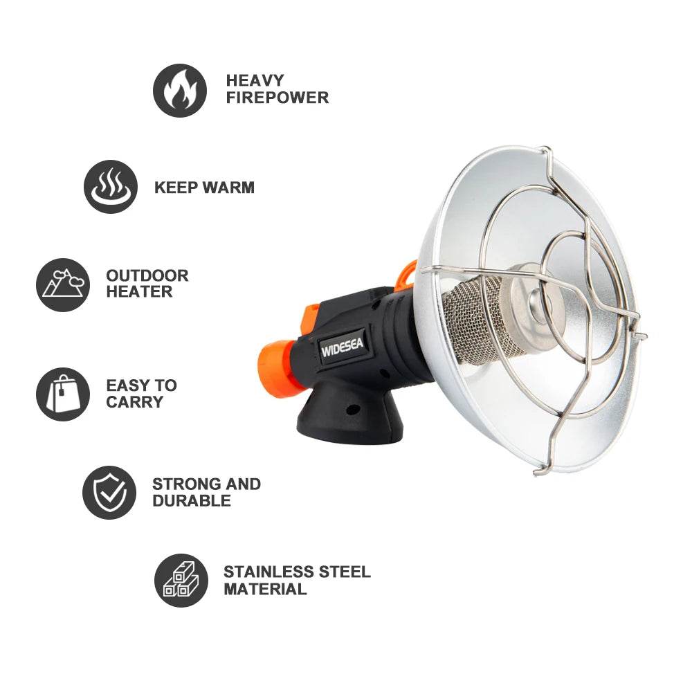 Widesea Stainless Steel Camping Heater — Portable Winter Fireplace - Fish & Cheaps | Fishing & Outdoor Gear
