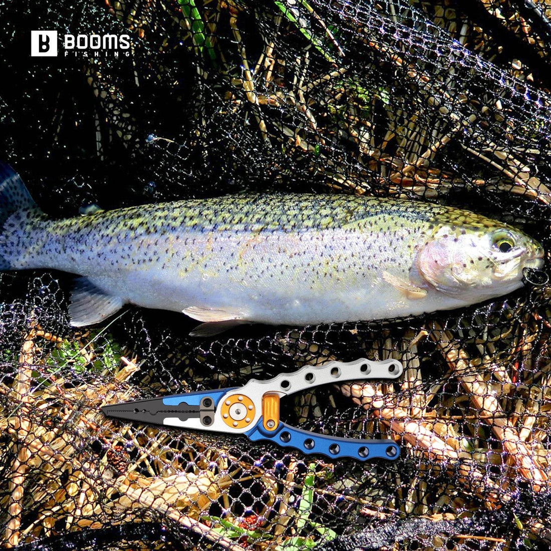 Booms Fishing Aluminium Pliers & Fish Gripper Set - Fish & Cheaps | Fishing & Outdoor Gear