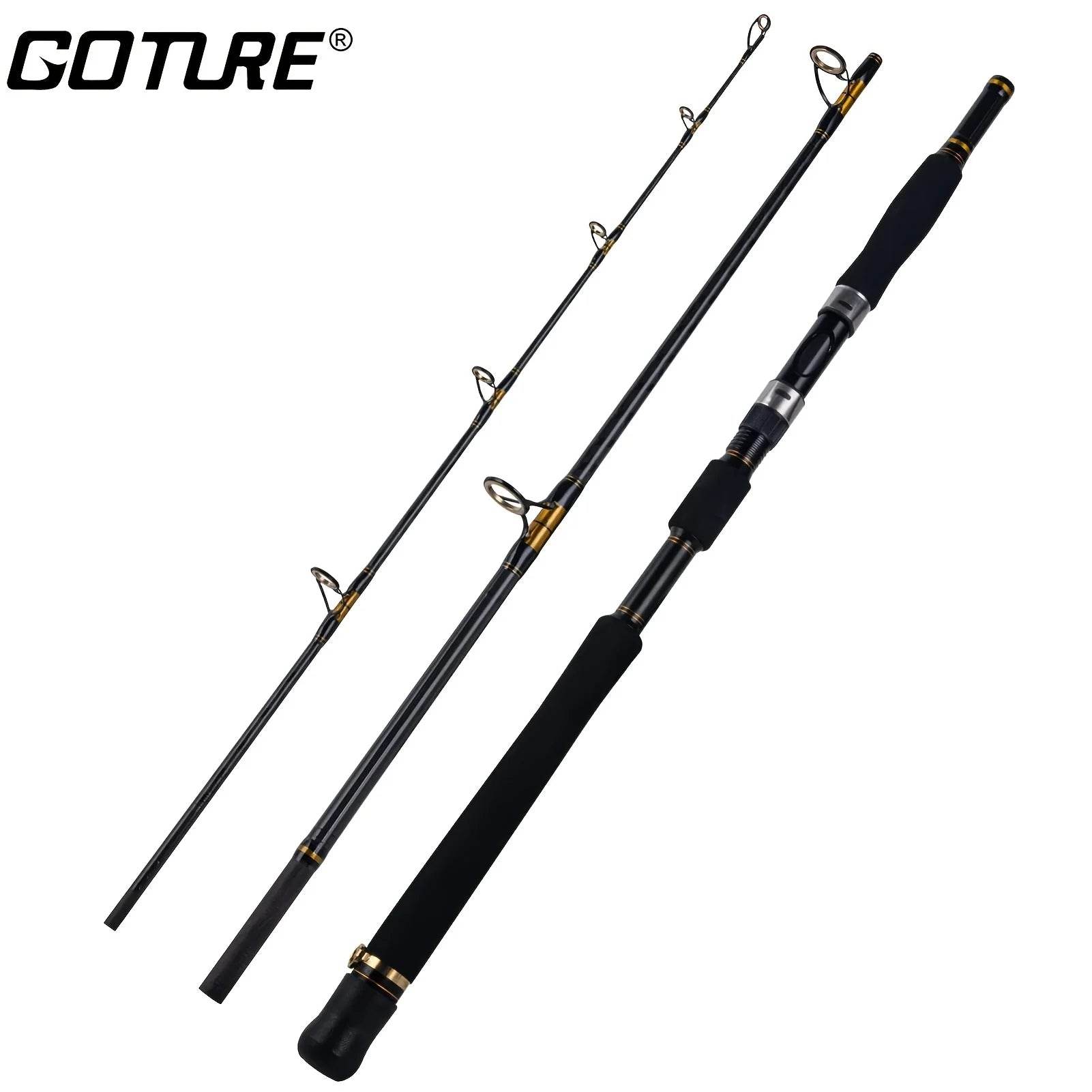 Goture Super Hard Trolling Rod – 2.1m, Spinning, 3-Section - Fish & Cheaps | Fishing & Outdoor Gear
