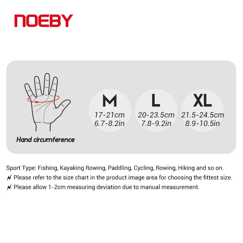 Noeby Anti-UV Non-Slip Full Finger Fishing Gloves - Fish & Cheaps | Fishing & Outdoor Gear