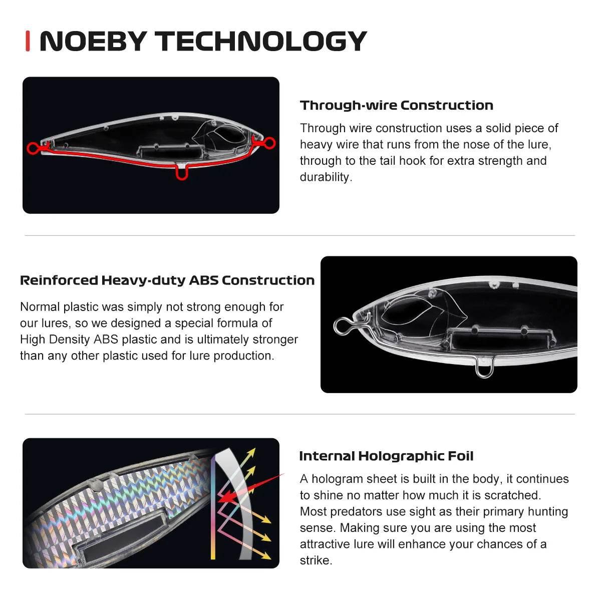 NOEBY EMONO 115mm Sinking Stickbait - Fish & Cheaps | Fishing & Outdoor Gear