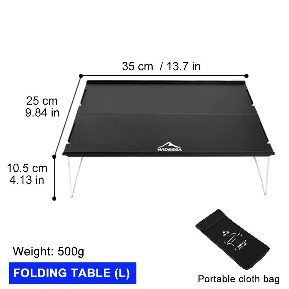 Widesea Ultra-Light Foldable Camping Table - Fish & Cheaps | Fishing & Outdoor Gear