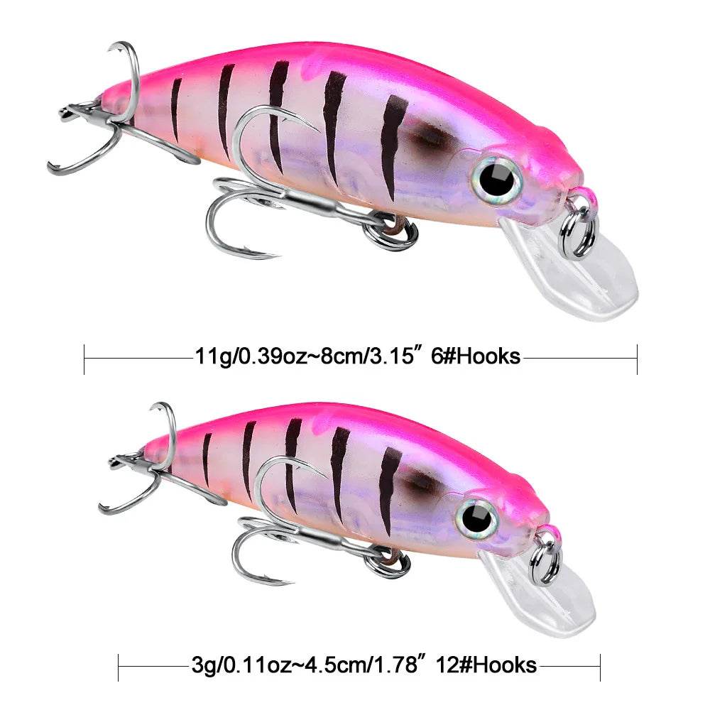 PROBEROS Sinking Minnow 80mm – Lifelike Crankbait Action - Fish & Cheaps | Fishing & Outdoor Gear