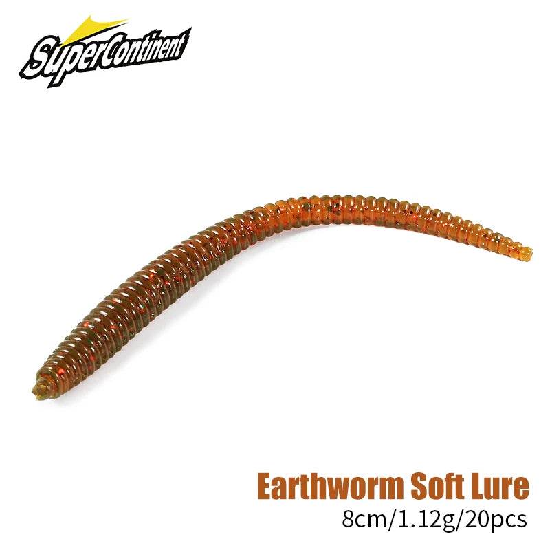 Supercontinent Slow Sinking Trout Worm Soft Baits - Fish & Cheaps | Fishing & Outdoor Gear