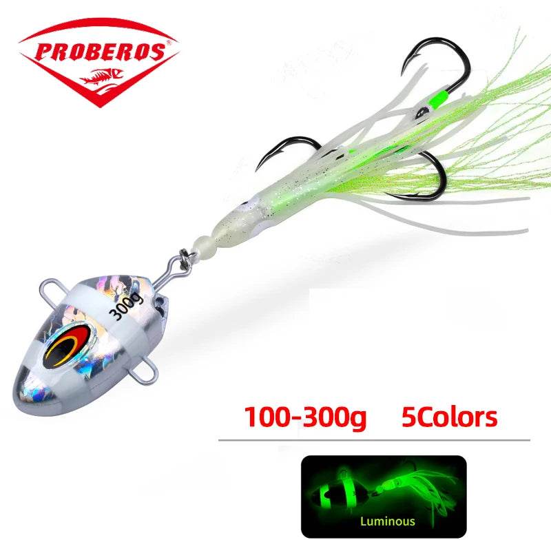 PROBEROS Metal Jig Glow Slow Jigging Lure - Fish & Cheaps | Fishing & Outdoor Gear