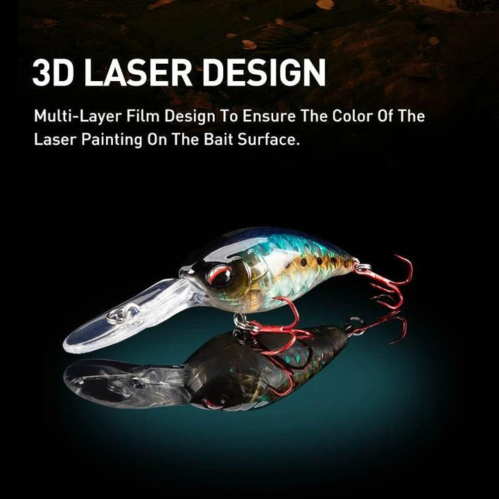 Kingdom 3D Crankbait 50mm - Fish & Cheaps | Fishing & Outdoor Gear