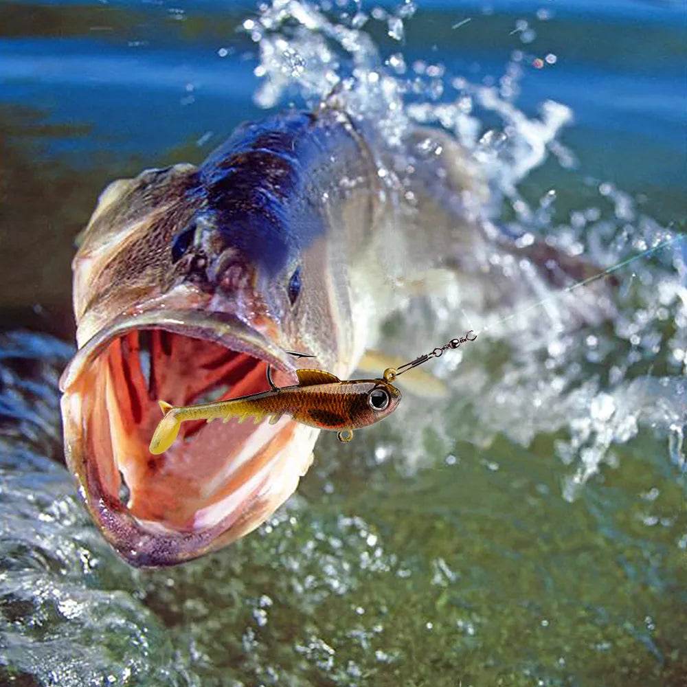 PROBEROS T Tail Soft Lure – Versatile Freshwater Performer - Fish & Cheaps | Fishing & Outdoor Gear