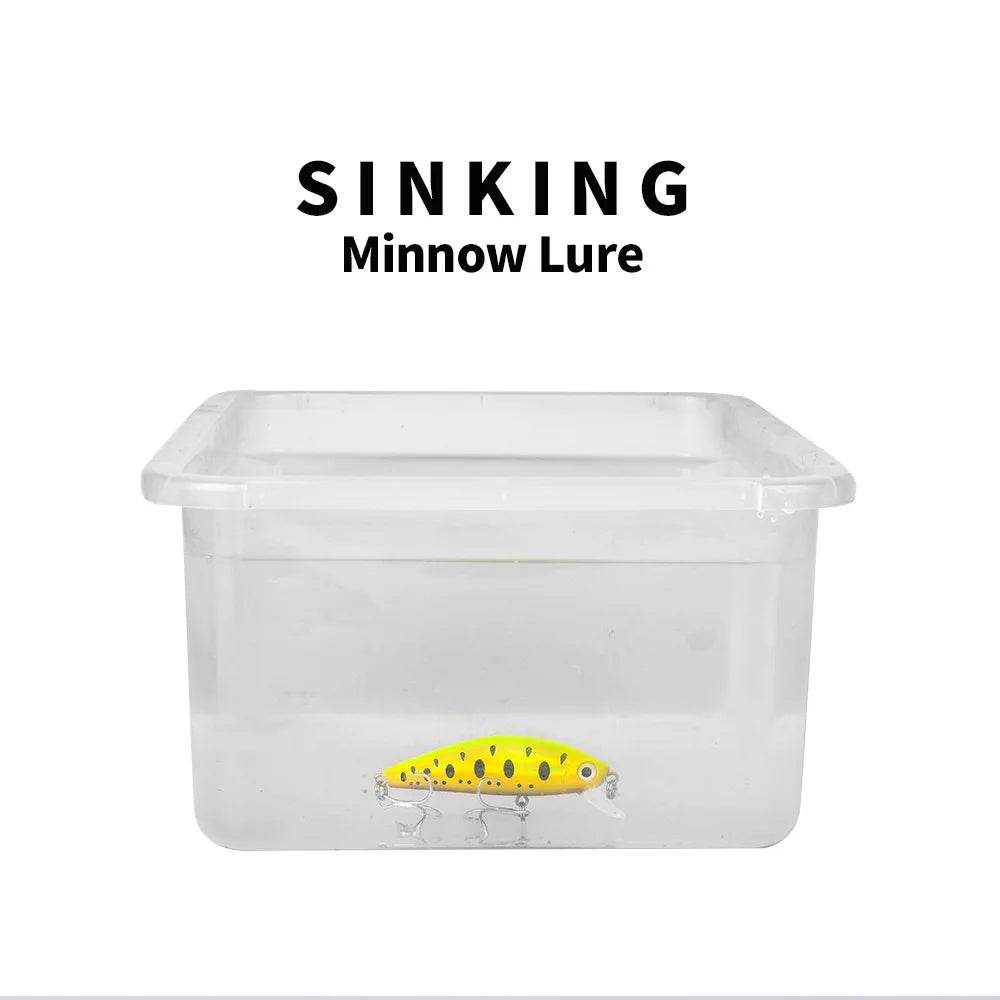 PROBEROS Sinking Minnow 80mm – Lifelike Crankbait Action - Fish & Cheaps | Fishing & Outdoor Gear