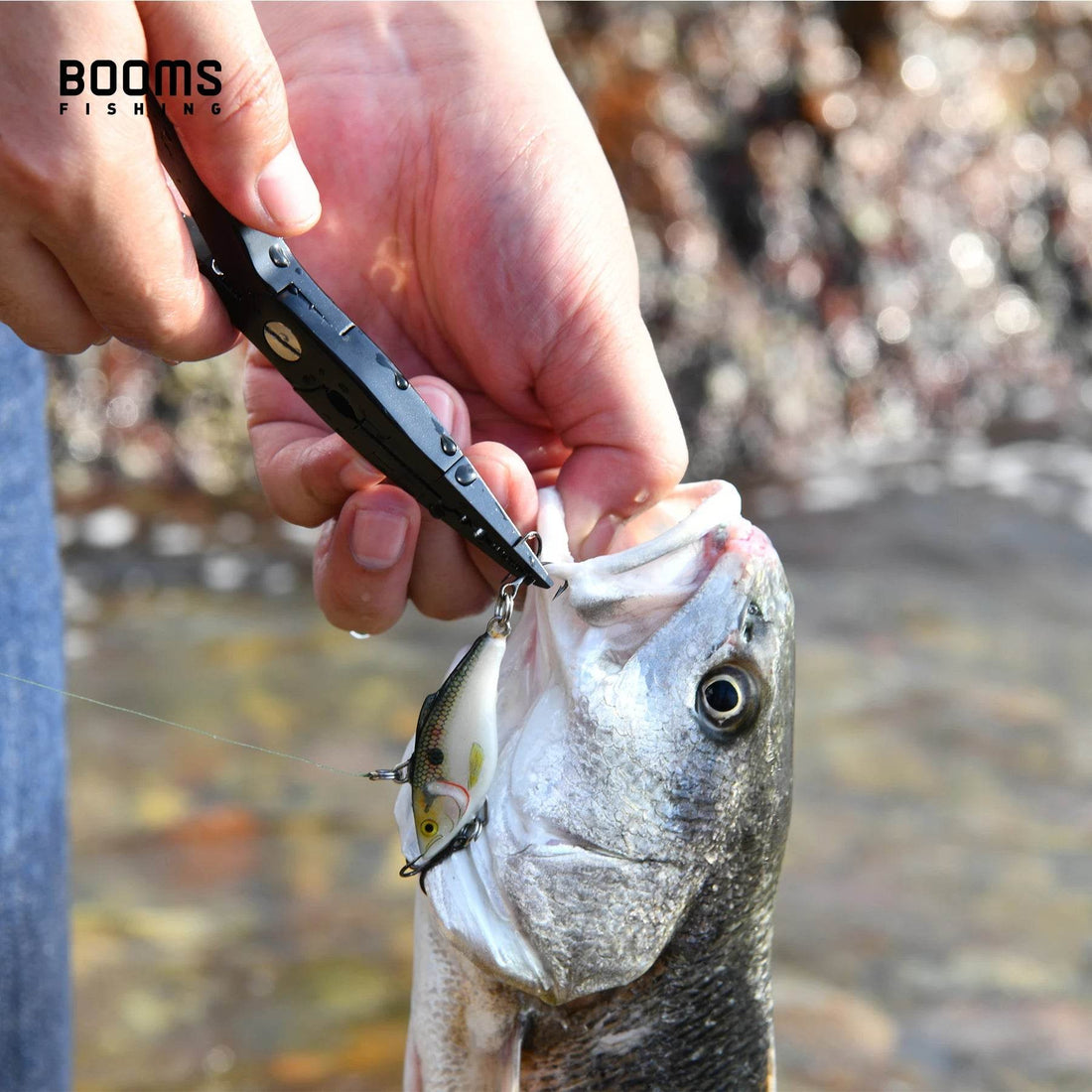 Booms Fishing X03 Aluminium Fishing Pliers - Fish & Cheaps | Fishing & Outdoor Gear