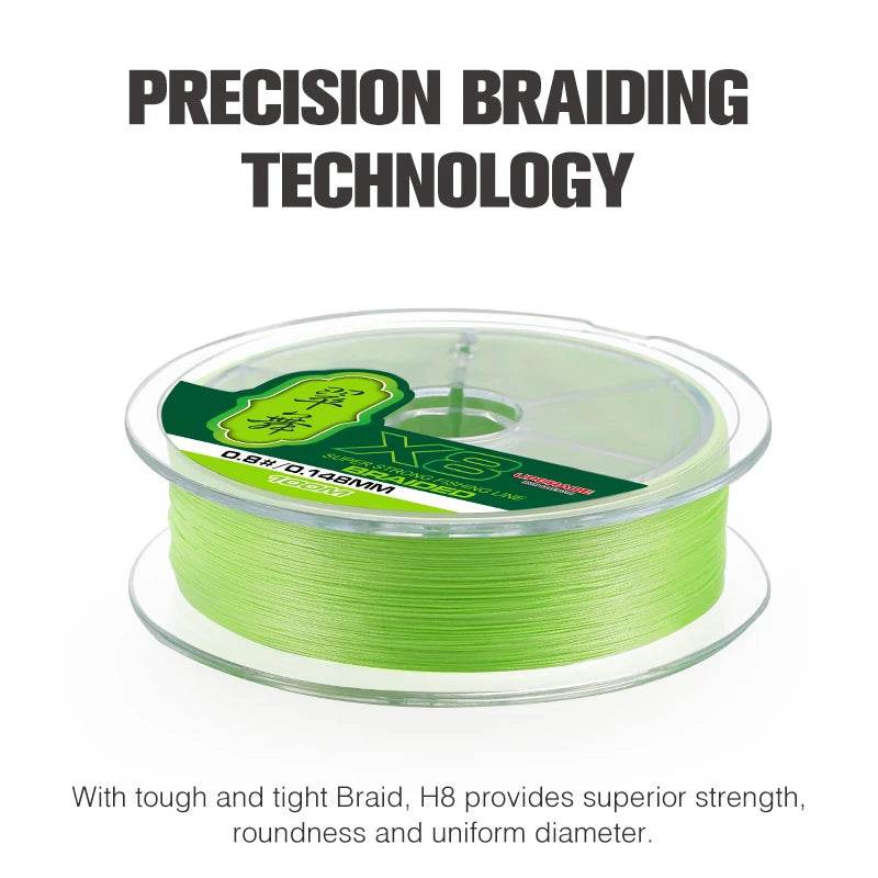 TSURINOYA H8 Ultra-long Casting 8-Strand PE Line - Fish & Cheaps | Fishing & Outdoor Gear