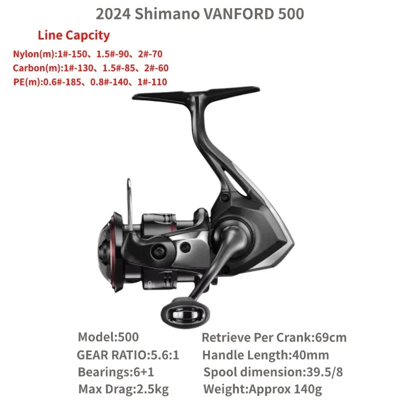 Shimano 2024 Vanford Spinning Reel - Fish & Cheaps | Fishing & Outdoor Gear