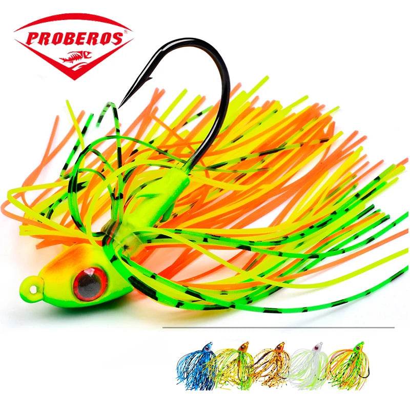 PROBEROS Weedless Spinnerbait Jig - Fish & Cheaps | Fishing & Outdoor Gear