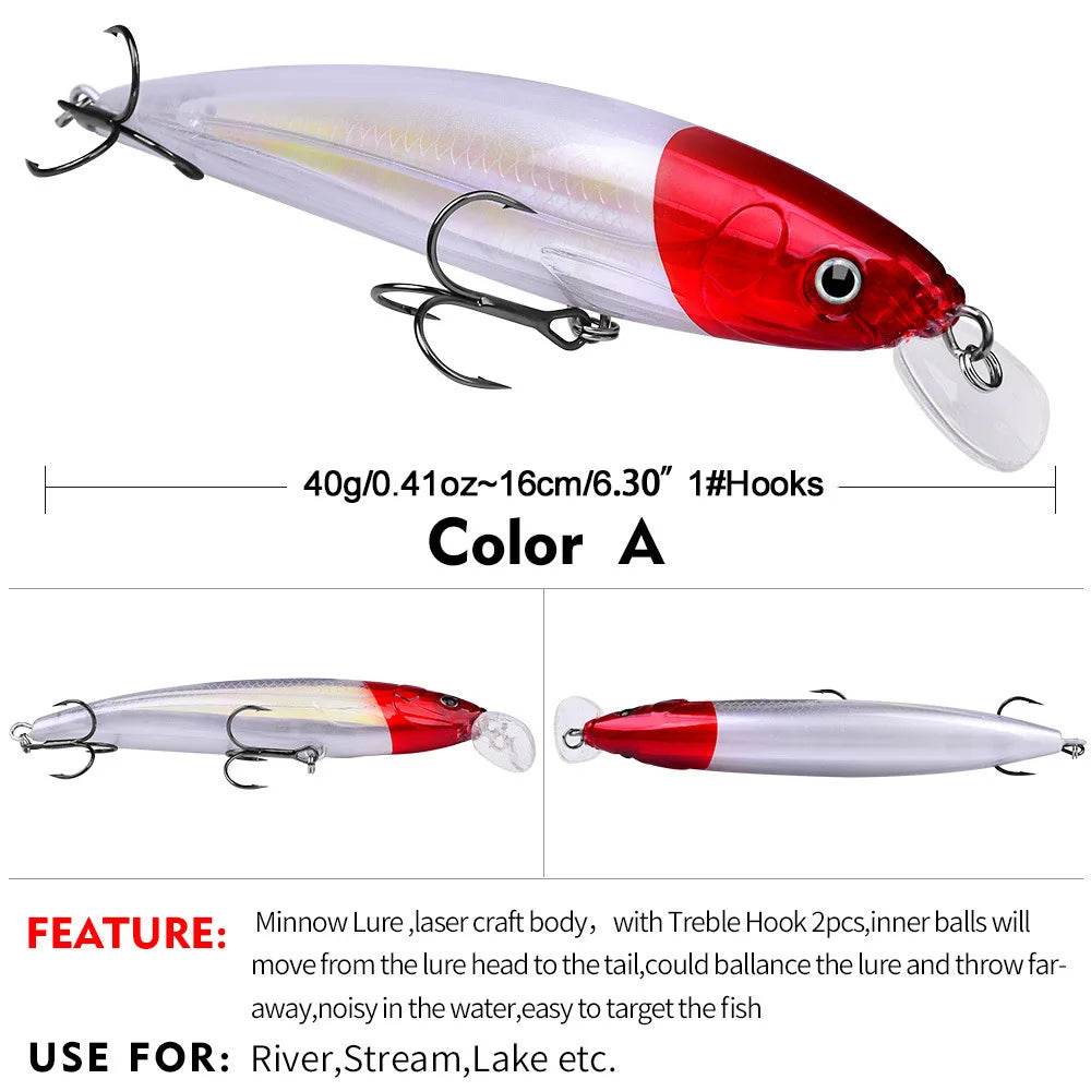 PROBEROS 160mm Minnow Wobbler - Fish & Cheaps | Fishing & Outdoor Gear
