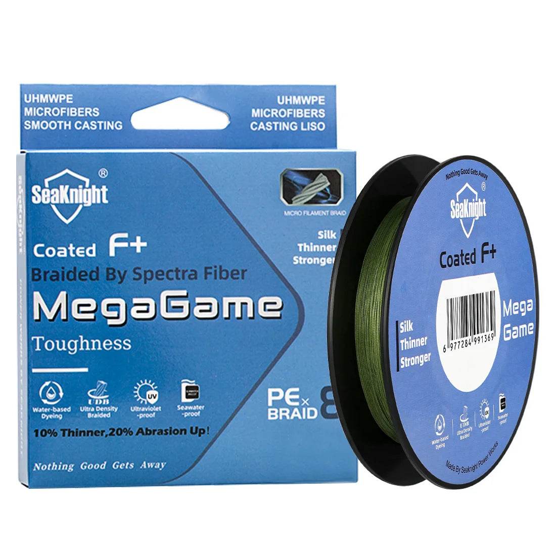 SeaKnight MegaGame M8: Ultra-Durable Saltwater Fishing Line - Fish & Cheaps | Fishing & Outdoor Gear