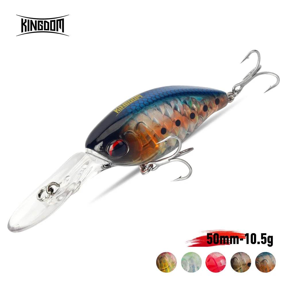 Kingdom Sinking Minnow Crankbait 50mm - Fish & Cheaps | Fishing & Outdoor Gear