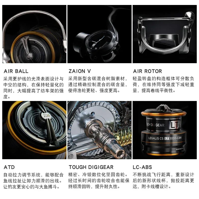 DAIWA Legalis CS LT Spinning Reel - Fish & Cheaps | Fishing & Outdoor Gear