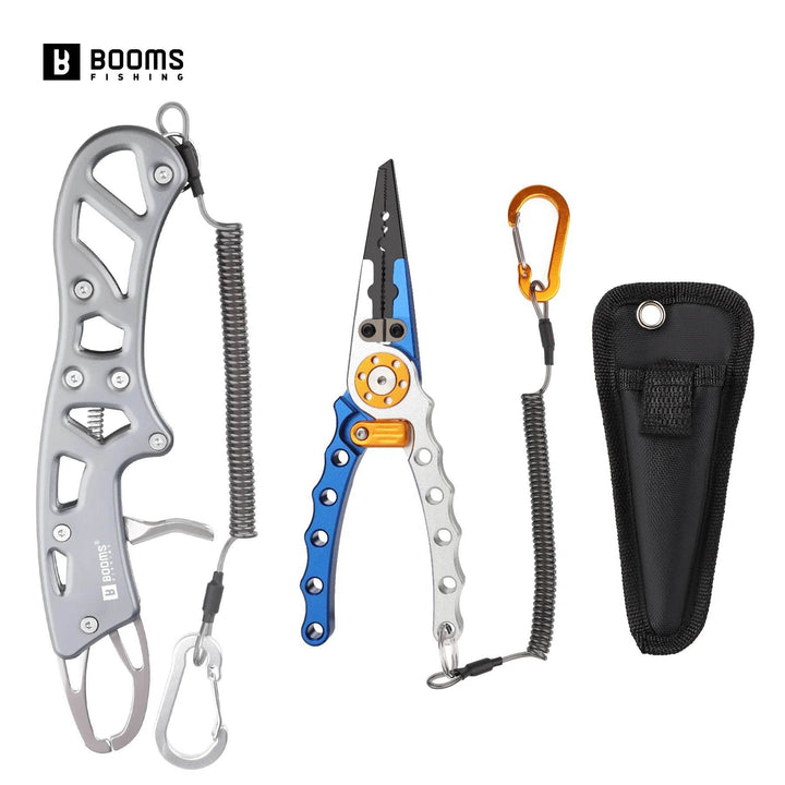 Booms Fishing Aluminium Pliers & Fish Gripper Set - Fish & Cheaps | Fishing & Outdoor Gear