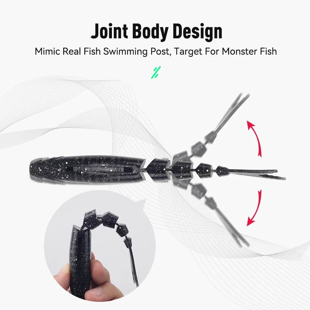 Kingdom Jointed Soft Swimbait – Monster Bite Series - Fish & Cheaps | Fishing & Outdoor Gear