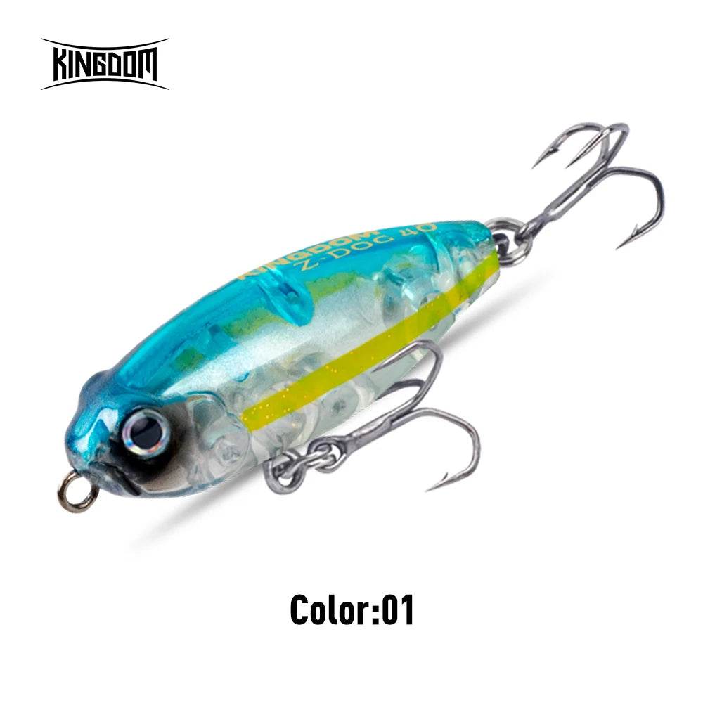 Kingdom Z-Dog 40mm Floating Pencil Lure - Fish & Cheaps | Fishing & Outdoor Gear