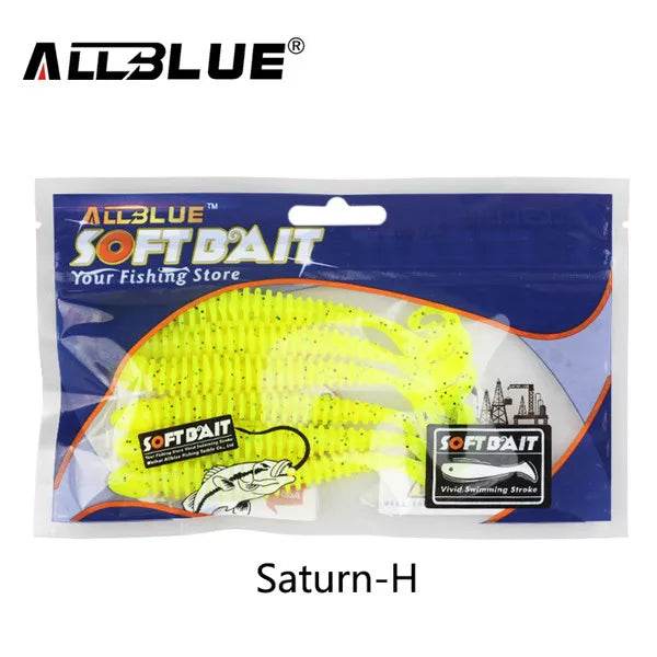 ALLBLUE Saturn 105mm Soft Lure – Irresistible Worm Grub Action - Fish & Cheaps | Fishing & Outdoor Gear