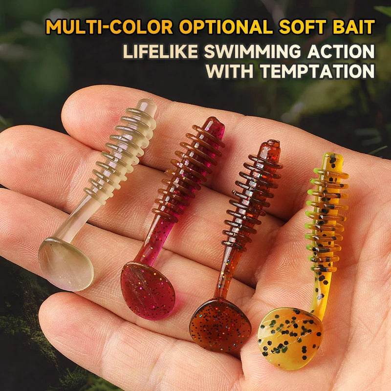 Supercontinent Rubbring Shad Soft Baits 5cm – UV-Enhanced Lures - Fish & Cheaps | Fishing & Outdoor Gear