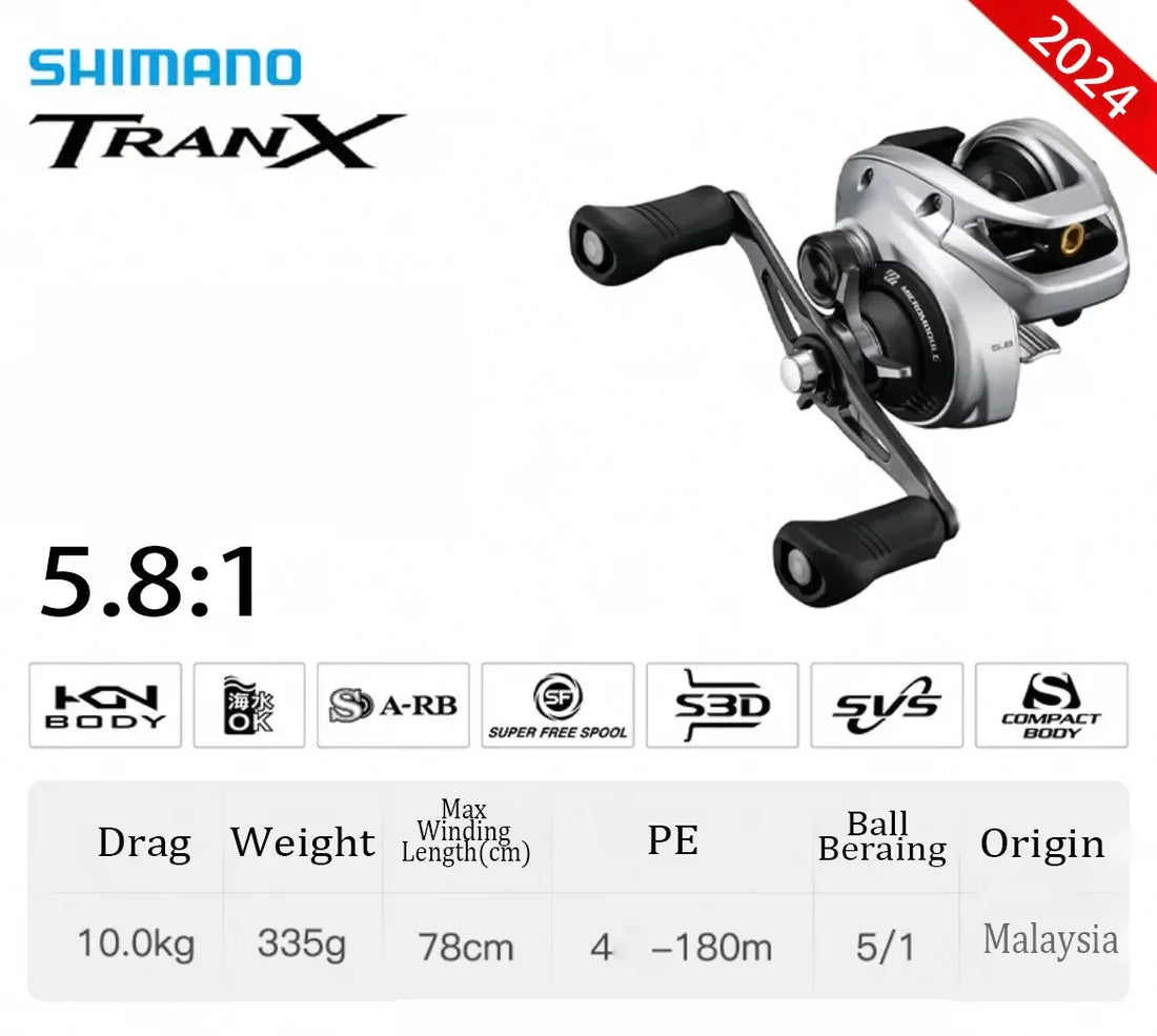 SHIMANO Tranx 300 Serie Casting Reel - Fish & Cheaps | Fishing & Outdoor Gear